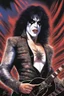 Placeholder: paul stanley full color movie poster art by Alex Ross