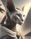 Placeholder: Photoreal Gorgeous egyptian sphynx as storm trooper by lee jeffries, octane render, 8k, high detail, smooth render, unreal engine 5, cinema 4d, HDR, dust effect, vivid colors