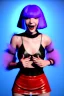 Placeholder: Sia singing in a punk rock band