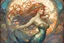 Placeholder: a beautiful mermaid with jewels elegant extremely detailed very attractive beautiful dynamic lighting colourful Alphonse Mucha