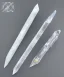 Placeholder: healing white quartz crystal dagger shape