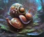 Placeholder: pond snail, highly detailed, digital art, sharp focus, trending on art station, illustration