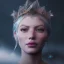 Placeholder: A portrait of a crystalised ices snow and gold queen, atmospheric,fantasy, realistic, unreal engine 5, cinematic lighting, octane render.