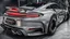 Placeholder: Bugatti chrion BRABUS ROCKET, rear view, desktop wallpaper, 4K, Cinematic