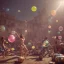 Placeholder: Ultra realistic circus scene. Woodstock style, woman dancing, happy, color bubbles, smooth color, waist up view, Wes Anderson style, a lot of people background, highly detailed, concept art, unreal engine 5, god rays, ray tracing, RTX, lumen lighting, ultra detail, volumetric lighting, 3d, finely drawn, high definition, high resolution.