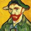 Placeholder: portrait of a dragon Vincent van Gogh style