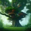 Placeholder: A giant tree With a giant treehouse,8k, meditation,beautiful,wild,