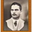 Placeholder: create a framed picture of af a guy that looks like pen gillete in 1920's attire