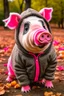 Placeholder: Pig in a bear costume
