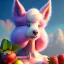 Placeholder: pixar styleT, tropic landscape, white background, aerographic style,realistic painting of a beautiful girl and jar marmelade,volumetric blue clouds,pink sky environment and flying strawberries in background, volumetric lighting,dramatic lighting, detailed digital painting, extreme dense and fine fur, anime, ornate, colour-washed colors, elegant, small minutiae, tiny features, particulars, centered, smooth, sharp focus, renderman gofur render, 8k, uhd, detailed eyes, real