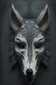Placeholder: face with wolf skull mask