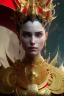 Placeholder: A red dragon, full-scale head and shoulders portrait, 8k resolution concept art portrait by Greg Rutkowski, Artgerm, WLOP, Alphonse Mucha dynamic lighting hyperdetailed intricately detailed Splash art trending on Artstation triadic colors Unreal Engine 5 volumetric lighting Splash art fantasy"