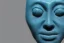 Placeholder: Human face made out of marbles