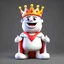Placeholder: King cheerful 3D
