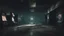 Placeholder: desolate dark arcade, horror, no humans