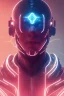 Placeholder: cyberpunk, head, men, portrai, tron