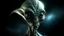 Placeholder: Portrait of a beautiful intelligent alien,