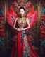 Placeholder: Gorgeous photography full body Beautiful super model Chinese dressing Lady Angel colorful art conceptual, amazing artwork, hyper detailed, ultra maximalist quality, 12k , close-up portrait,crystal ornaments vbackground