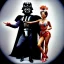 Placeholder: Carmen Miranda dancing with Darth Vader