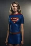 Placeholder: Supergirl, Realistic Stock Photo, ProtoVision, Realism Engine, RealVis XL, Zavy Chroma XL. facial portrait, chiaroscuro, deep shadows, rich deep colors, highly detailed portrait, Kara Zor-El, large jugs, blue and white-striped nylon, short sleeved, pullover, mini dress with a belt, 21-years-old, full color, expression of extreme happiness, hope and positivity, 4k UHD, Ultra-realistic, Hyper realistic, Photorealistic, Realistic, absolute Reality,