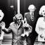 Placeholder: Eerie photo Jimmy saville Margaret Thatcher fox and rabbit ears