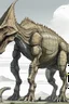 Placeholder: impossible anatomy giant saurus monster