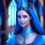 Placeholder: Medieval princess in blue dress, 4K, high quality