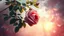 Placeholder: Climbing rose, background. Majestic, Gorgeous, epic, beautiful. Realistic. Digital oil painting art, vibrant colors, high quality, digital painting in 24 colors, vivid colors. Masterpiece, perfect composition. Clear image. Centered image. Ultra HD. 64K. Art by Willem Haenraets.