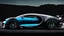 Placeholder: Alien Bugatti Chiron Hyper Sport, desktop wallpaper, 4K, Cinematic, rear