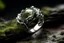 Placeholder: silver moss ring