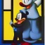 Placeholder: Mickey Mouse and Donald Duck by Magritte