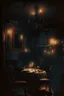 Placeholder: dinner night resturant lovly dark