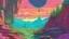 Placeholder: "Visualize an alien world, illustrated in the unmistakably surreal yet intricate Moebius comic style. Imagine extraterrestrial landscapes teeming with unknown flora and fauna, brilliant hues that dare to redefine the color spectrum, and architectural anomalies defying the laws of physics. This is not just a backdrop, but a living, breathing entity converging on the canvas of our imagination."