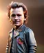 Placeholder: Heath ledger toddler, full body, leather jacket, floral shirt, soft skin, dramatic lighting, hyper realistic