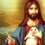 Placeholder: Hamster jesus dies for our sins anime