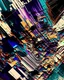 Placeholder: chaotic glitch abstract art texture