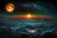 Placeholder: Moon Eclipse Season, fog, blue-yellow-orange-green-pink colors space-universe, with nebula, planets and stars, energy, molecular, textures, iridescent and luminous scales, breathtaking beauty of space, pure perfection, divine presence, unforgettable, impressive, breathtaking beauty of the universe, volumetric light style by Jeremy Mann. Spartak Mukanovski, vanishing point, super highway, digital painting, , Miki Asai photography, close-up, hyper detailed, sharp focus, intricate details, by greg