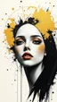 Placeholder: minimalism,Abstract black and gold minimalism geometric surreal beautiful fashion portrait,splash art explosion,minimalist surreal surrounding background,surreal lonely depth,deep soul spirit,fantasy surreal geometry,flat,utopia,album art,cover art,album cover,cinematic,8k,epic movie still,sharp focus,by Gustav Klimt,pascal blanche,rutkowski,repin,artstation hyperrealism painting concept art of detailed character,design matte painting,leaf