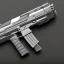 Placeholder: pistol, grey background