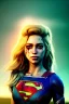 Placeholder: portrait, sweet Shakira, make-up, angry, Realistic image, retro pop, 60s, supergirl, lycra, blood, sweat, fog, goddess, Color background, photo studio, concept art, smooth, unreal engine 5, god lights, ray tracing, RTX, lumen lighting, ultra detail, volumetric lighting, 3d, finely drawn, high definition, 4k.