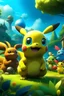 Placeholder: Generate a Disney and Pixar-style movie poster about Pokemon
