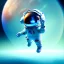 Placeholder: pixar style cute rabbit astronaut floating in space, unreal engine 5, 16k, background:space