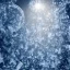 Placeholder: celestial, reflection, ice crystals, snow, icicles