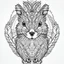 Placeholder: squirrel, front view, mandala, minimal lines, cartoon, white back ground color, real style, realistic, minimalistic, minimal black line art, line art, crisp line art, unique coloring sheet, outlined, outline, crisp, crisp line edges, illustration, thin lines, crisp clear lines, line art, clean line art, unique, 8k, amazing, masterpiece, no colors, no dark color, no black color, avoid thick black, minimalistic line edges, pure white back ground, image character full fit to page,