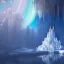 Placeholder: castello di cristallo bianco e oro ， cascata, diamanti, aurora boreale, ice and snow, blue and white, sole liscio e luminoso ， atmosfera di luce soffusa, effetto luce ， vaporwave colorato, concept art, dettaglio liscio ed estremamente nitido, dettaglio finemente regolato, altissima definizione , 8 k, motore irreale 5, messa a fuoco ultra nitida