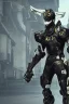 Placeholder: cyber ninja, black metal armor, futuristic suit, imperious, 8k resolution, overwatch, genji