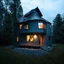 Placeholder: The oddest house, hasselblad h6d400c -- ar 85:128 -- v 6.0, weirdcore