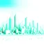 Placeholder: Digital illustration of a minimalist and digital city, colors are white, light blue and light green (#CCE7D5).