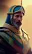 Placeholder: Saladin Al-Ayyubi , head and shoulders portrait, 8k resolution concept art portrait by Greg Rutkowski, Artgerm, WLOP, Alphonse Mucha dynamic lighting hyperdetailed intricately detailed