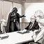 Placeholder: Darth Vader meets Warren Buffett.